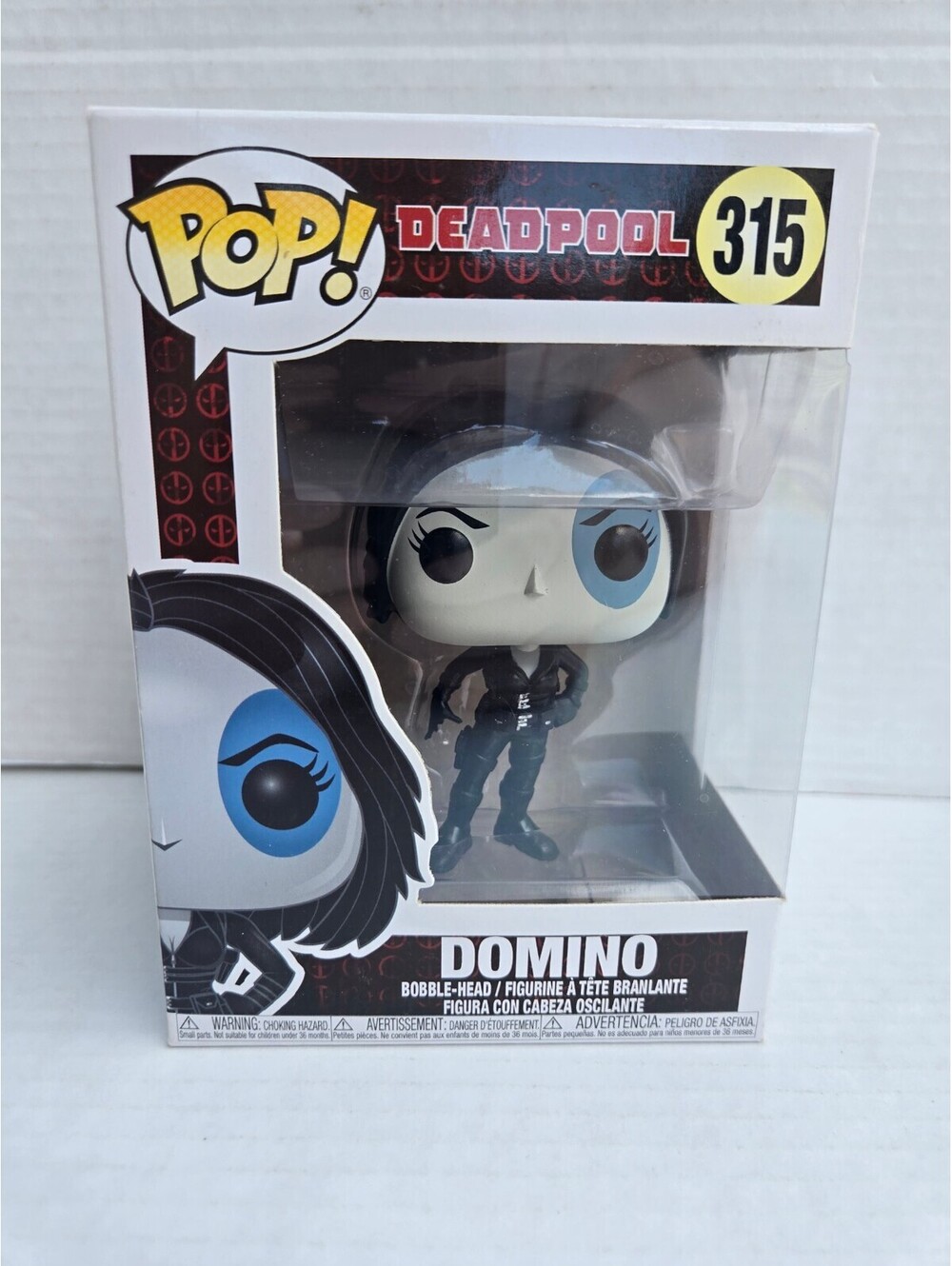 Funko Pop! Marvel Deadpool Domino #315 Collectible Bobble-Head Figure